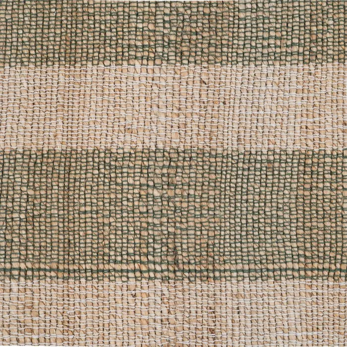 ALFOMBRA RAYAS NATURAL YUTE-ALGODÓN 160 X 230 CM - Imagen 6