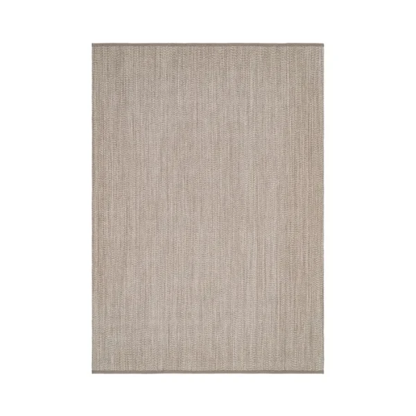 ALFOMBRA MARRÓN POLIPROPILENO DECORACIÓN 160 X 230 CM