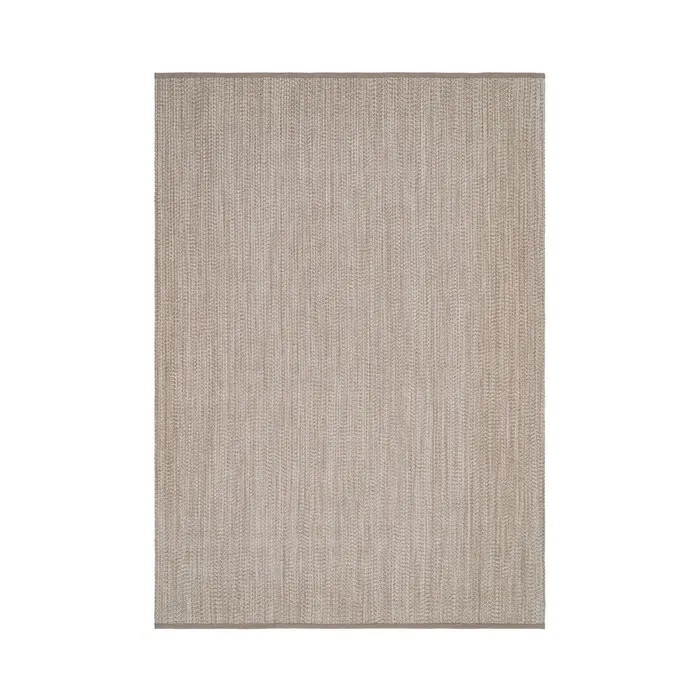 ALFOMBRA MARRÓN POLIPROPILENO DECORACIÓN 160 X 230 CM