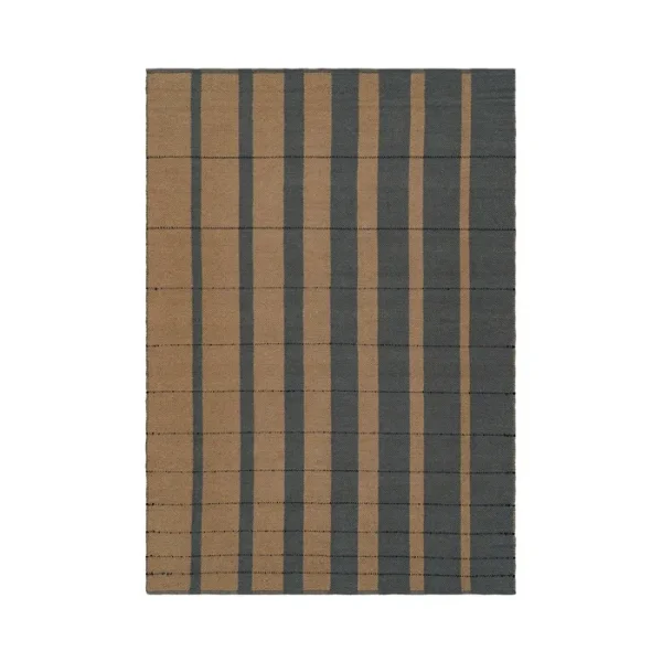 ALFOMBRA RAYAS LANA-ALGODÓN BASILEA 160 X 230 CM