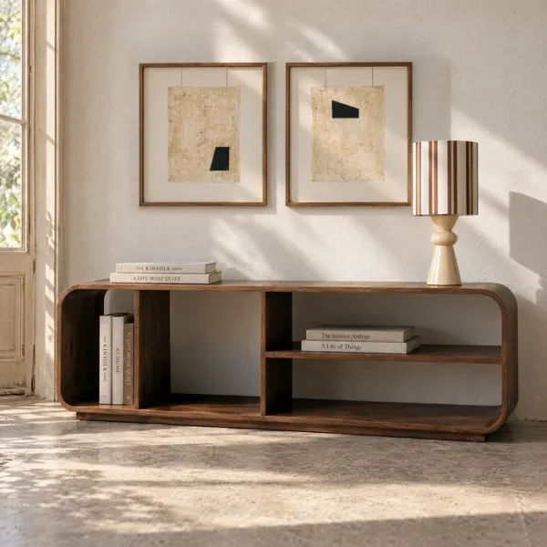 MUEBLE TV MADERA DE MANGO 150 X 30 X 45 CM