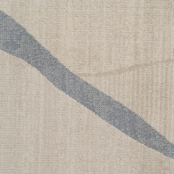 ALFOMBRA ONDAS NATURAL-AZUL VISCOSA 200 X 300 CM - Imagen 6