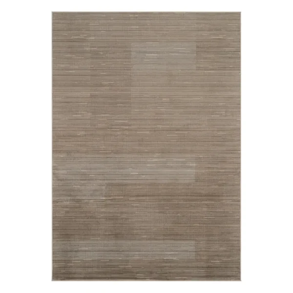 ALFOMBRA GEOMÉTRICO NATURAL VISCOSA 200 X 300 CM