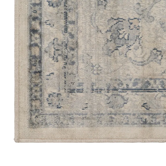 ALFOMBRA SELLO GRIS VISCOSA VINTAGE 160 X 230 CM - Imagen 4