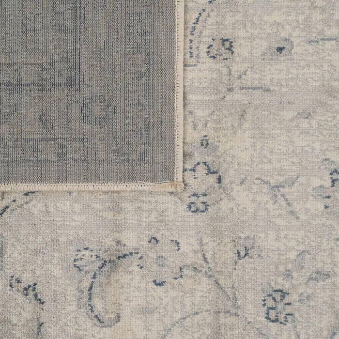 ALFOMBRA SELLO GRIS VISCOSA VINTAGE 160 X 230 CM - Imagen 5