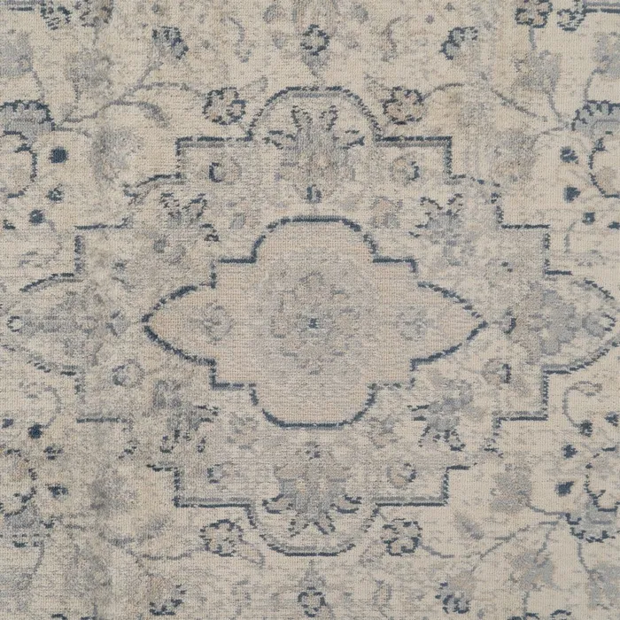 ALFOMBRA SELLO GRIS VISCOSA VINTAGE 160 X 230 CM - Imagen 6