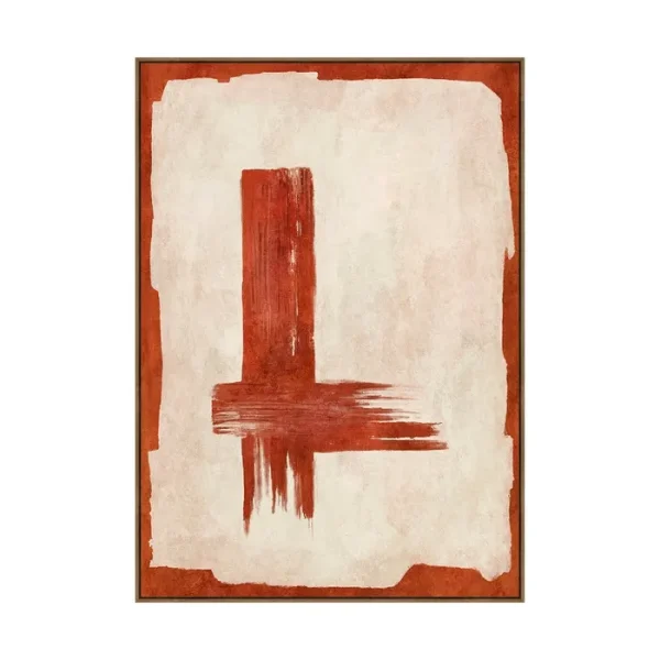 CUADRO PINTURA ABSTRACTO YUTE 100 X 4 X 140 CM