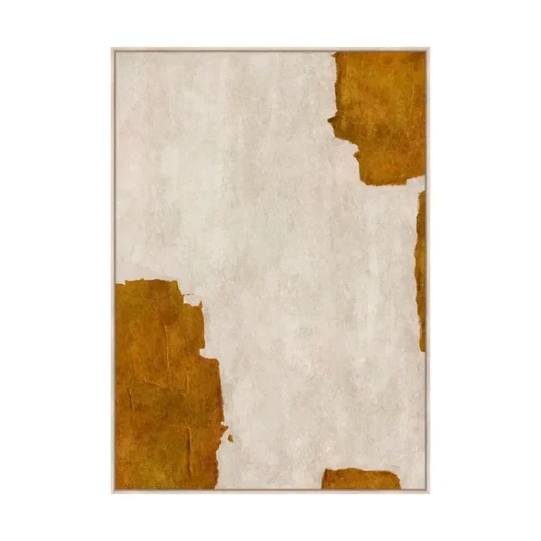 CUADRO PINTURA ABSTRACTO YUTE 100 X 4 X 140 CM