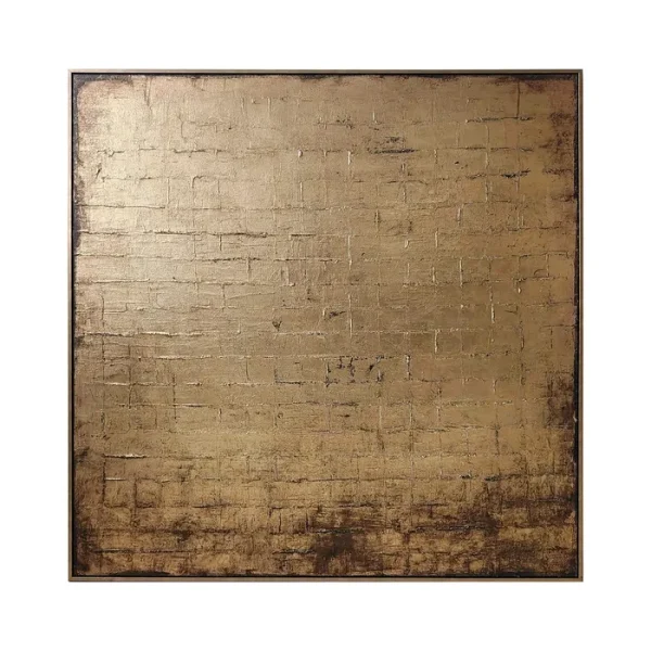 CUADRO PINTURA ABSTRACTO LIENZO 120 X 4 X 120 CM