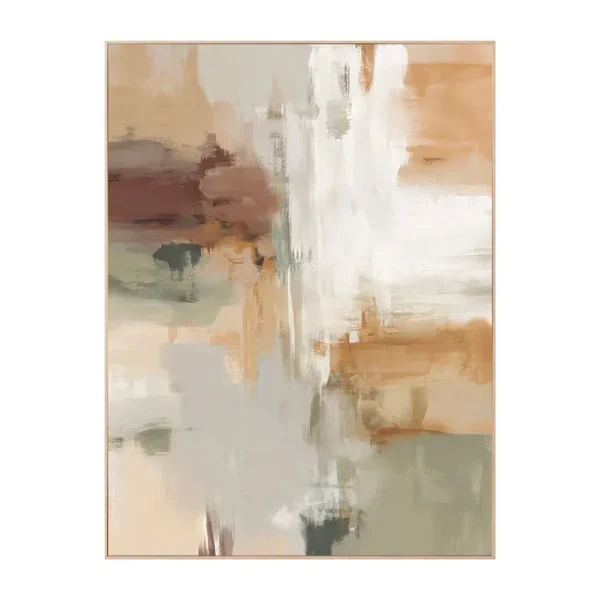 CUADRO IMPRESIÓN CON MARCO BEIGE 60 X 3,80 X 120 CM