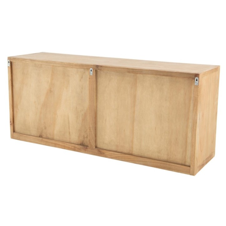 APARADOR CRISTAL MADERA MINDI 140x40x60 CM - Imagen 4