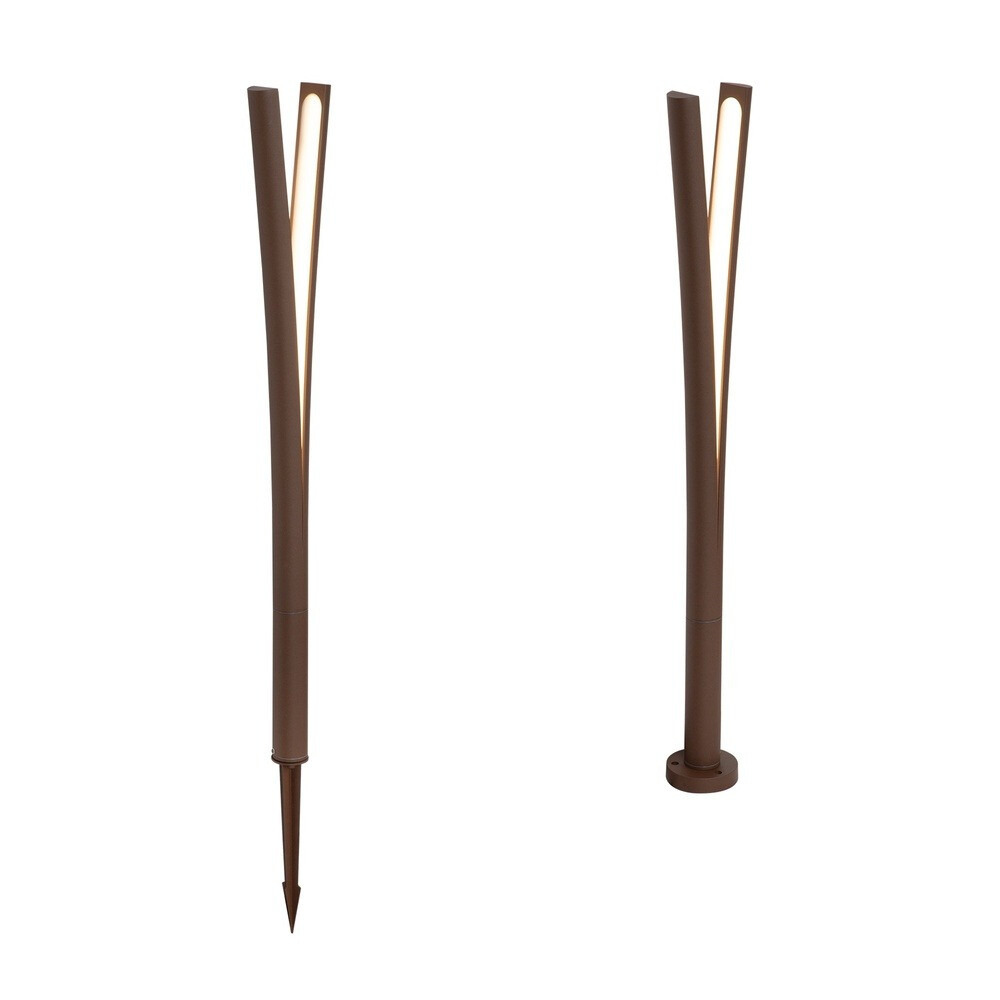 BALIZA KATANA 15W 3000K CORTEN 9867 MANTRA