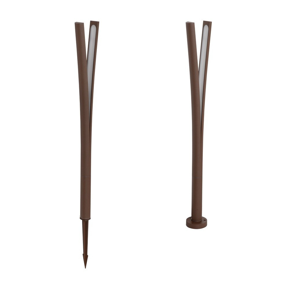 BALIZA KATANA 15W 3000K CORTEN 9867 MANTRA - Imagen 2