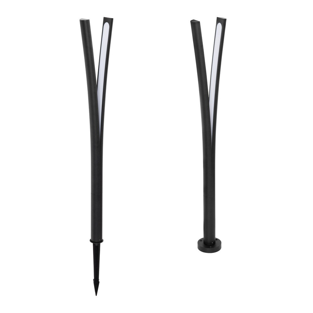 BALIZA KATANA 15W 3000K NEGRO 9868 MANTRA - Imagen 5