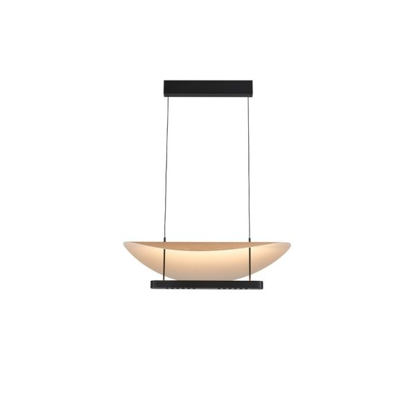 LAMPARA LED ABISAL CCT 28W HAYA NEGRO 9693 MANTRA