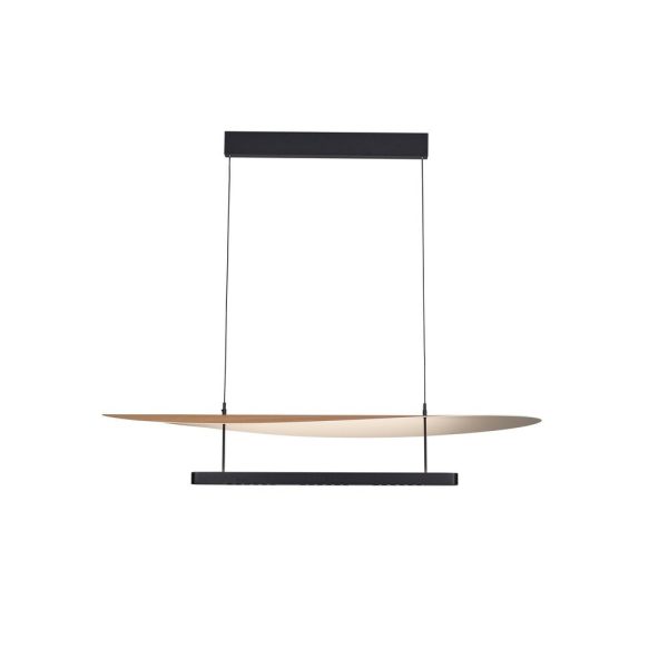 LAMPARA LED ABISAL CCT 40W HAYA NEGRO 9691 MANTRA