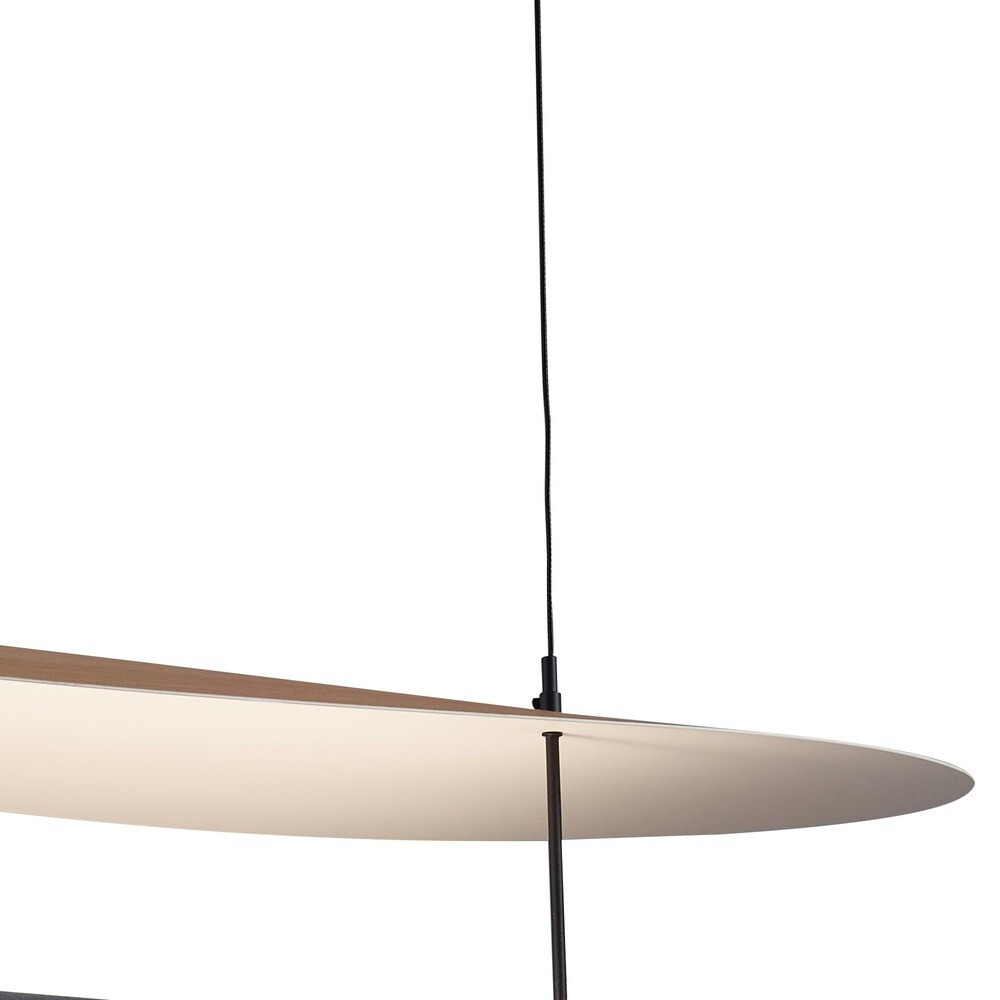 LAMPARA LED ABISAL CCT 40W HAYA NEGRO 9691 MANTRA - Imagen 6