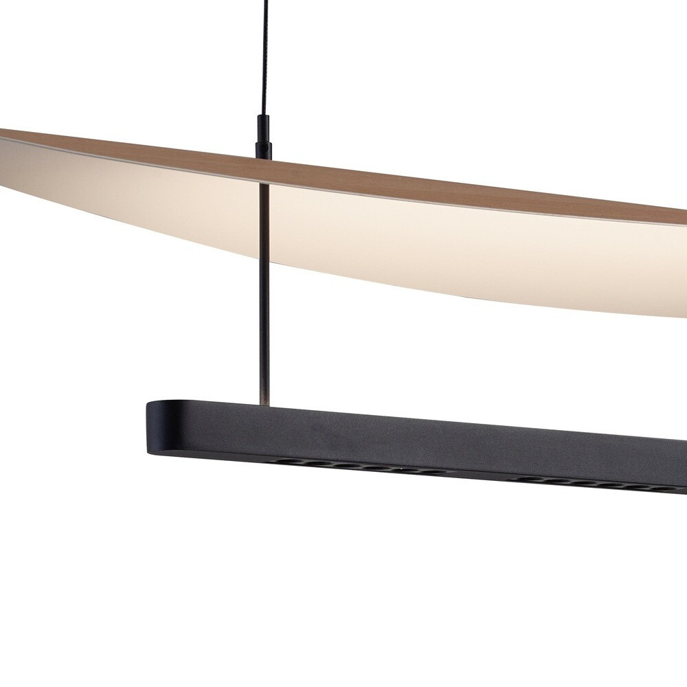 LAMPARA LED ABISAL CCT 40W HAYA NEGRO 9691 MANTRA - Imagen 7