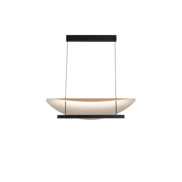 LAMPARA LED ABISAL CCT 40W HAYA NEGRO 9692 MANTRA