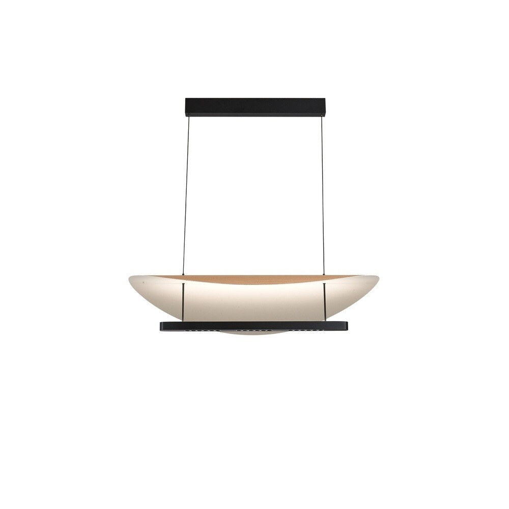 LAMPARA LED ABISAL CCT 40W HAYA NEGRO 9692 MANTRA