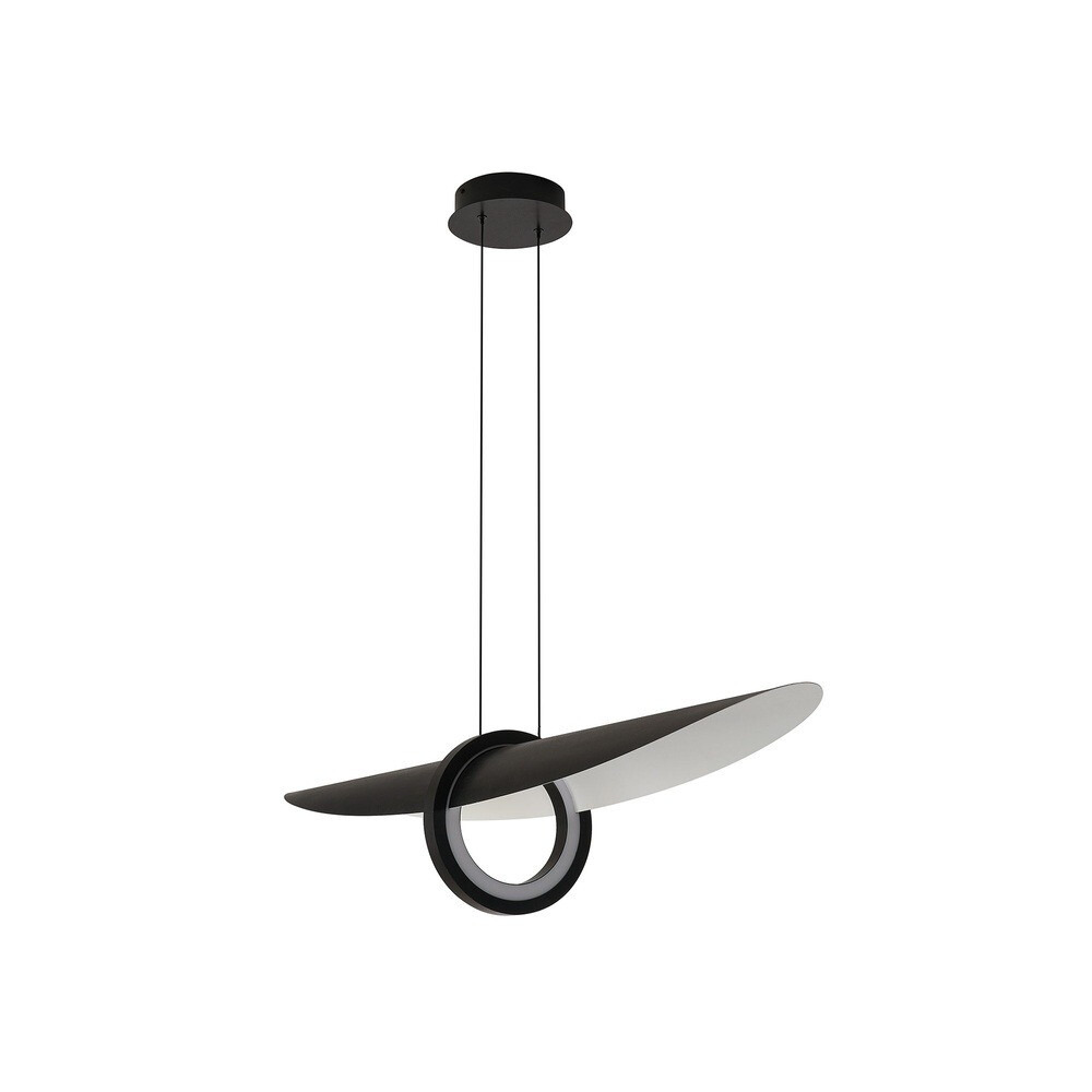 LAMPARA LED ORBITA NEGRO 9671 MANTRA - Imagen 2