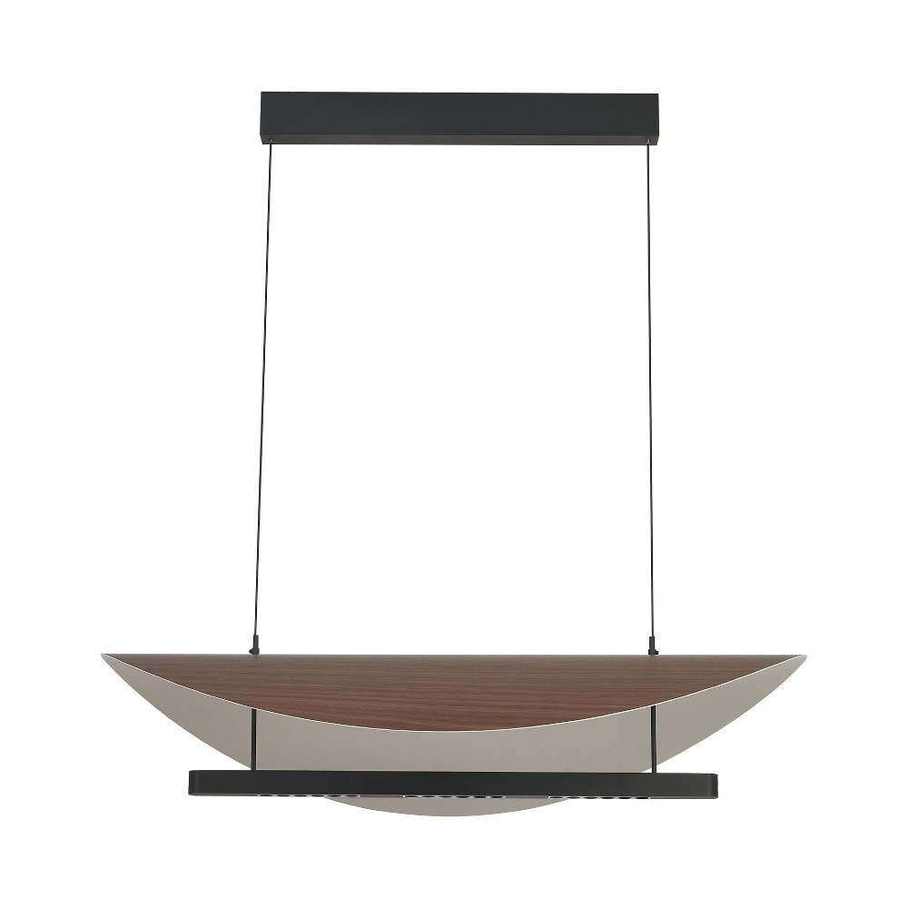 LAMPARA LED ABISAL CCT 40W NOGAL NEGRO 9823 MANTRA - Imagen 4