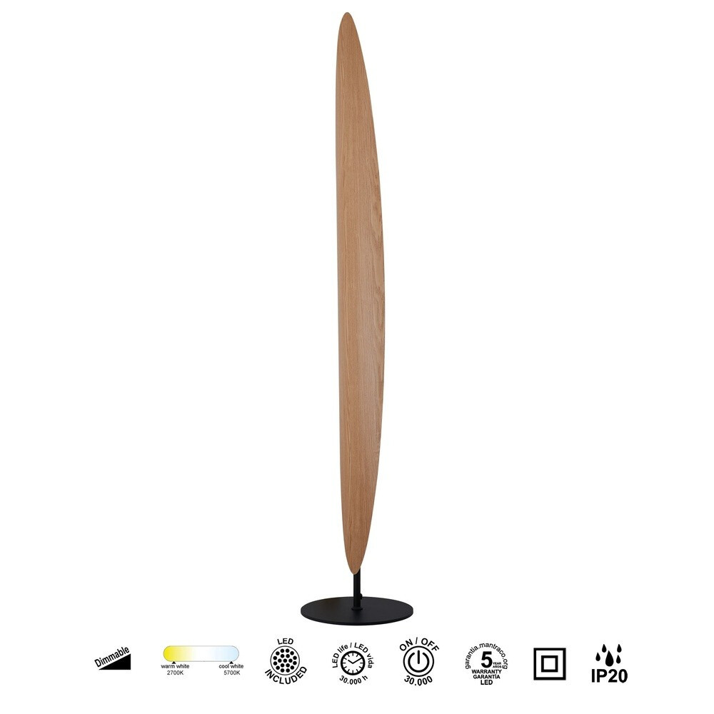 PIE SALON LED ABISAL HAYA 40W CCT 9678 MANTRA - Imagen 2